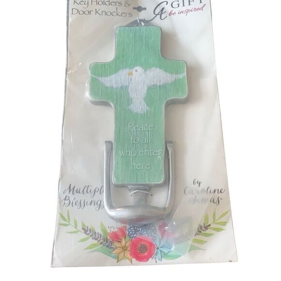 New Cathedral Arts Dove Door Knocker By Caroline Simas - Picture 5 of 7